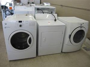 washer and dryer